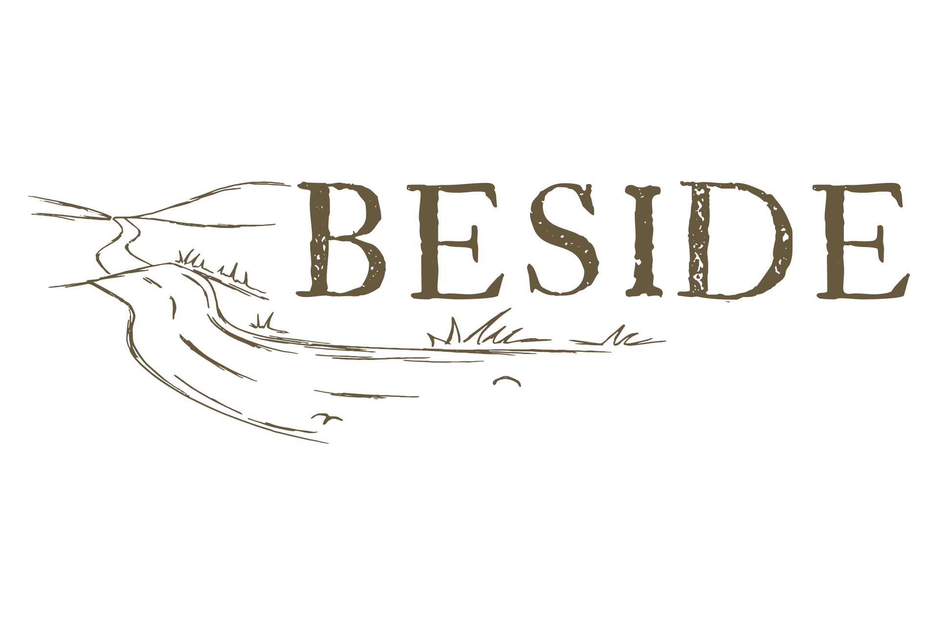 Beside